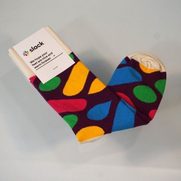 Slack Socks Sock Club Promo Item Combed Cotton Made In North Carolina Unisex - Picture 2 of 5